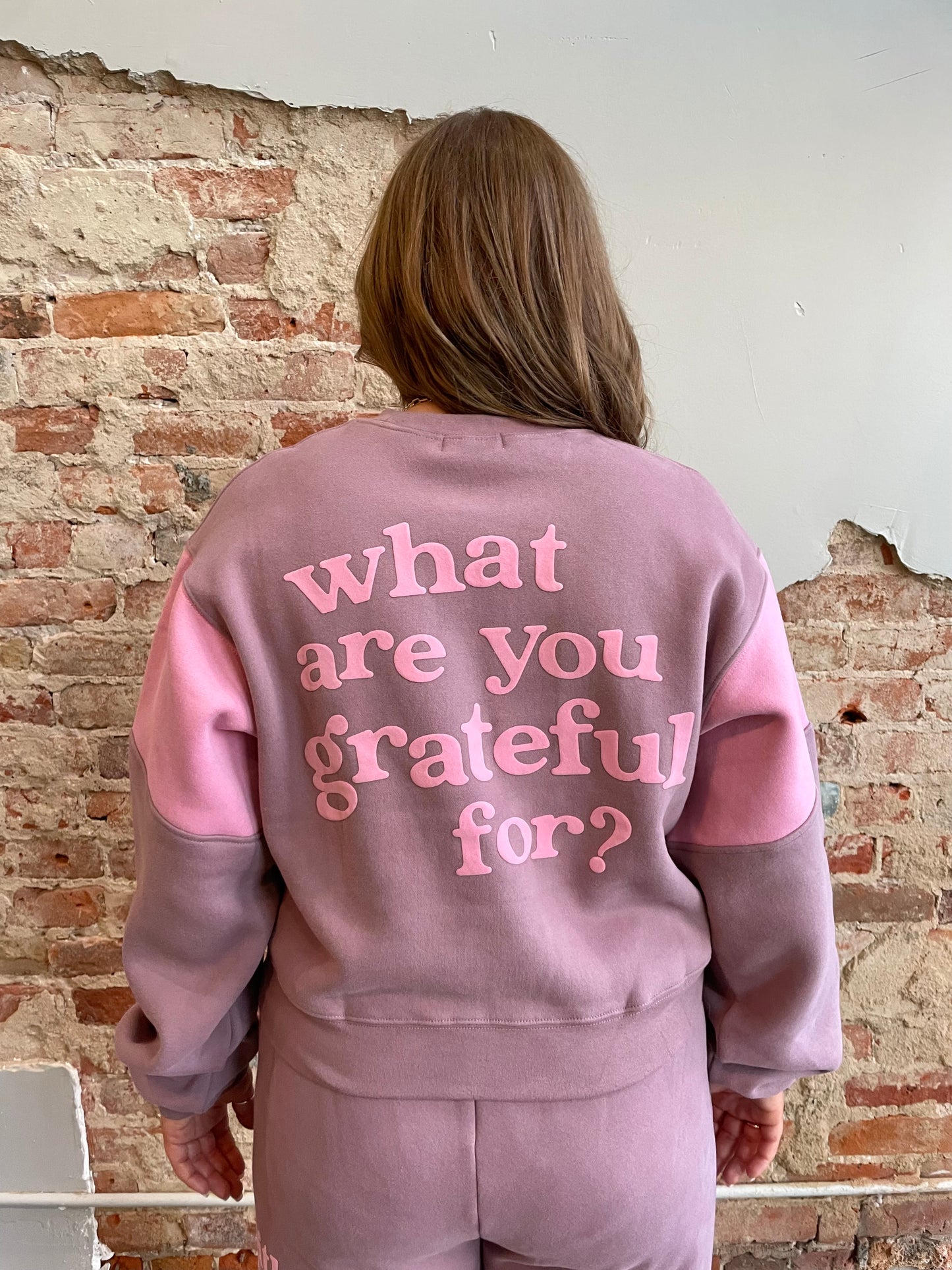 Start With Gratitude Crewneck