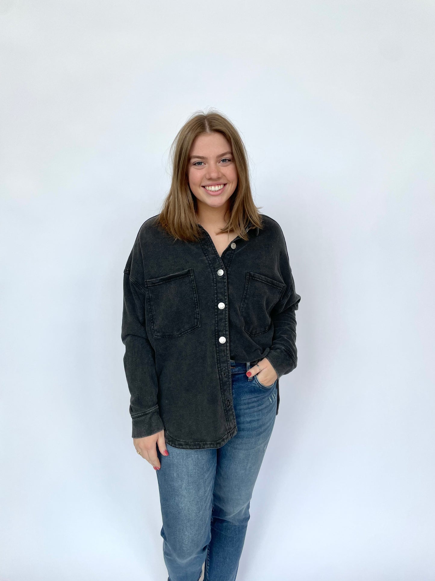 All Day Knit Denim Jacket