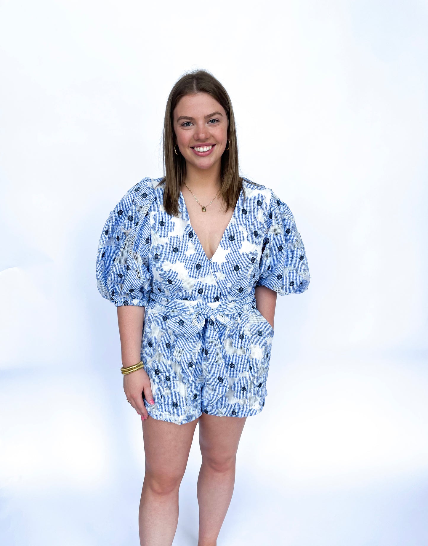 Blue Lagoon Romper
