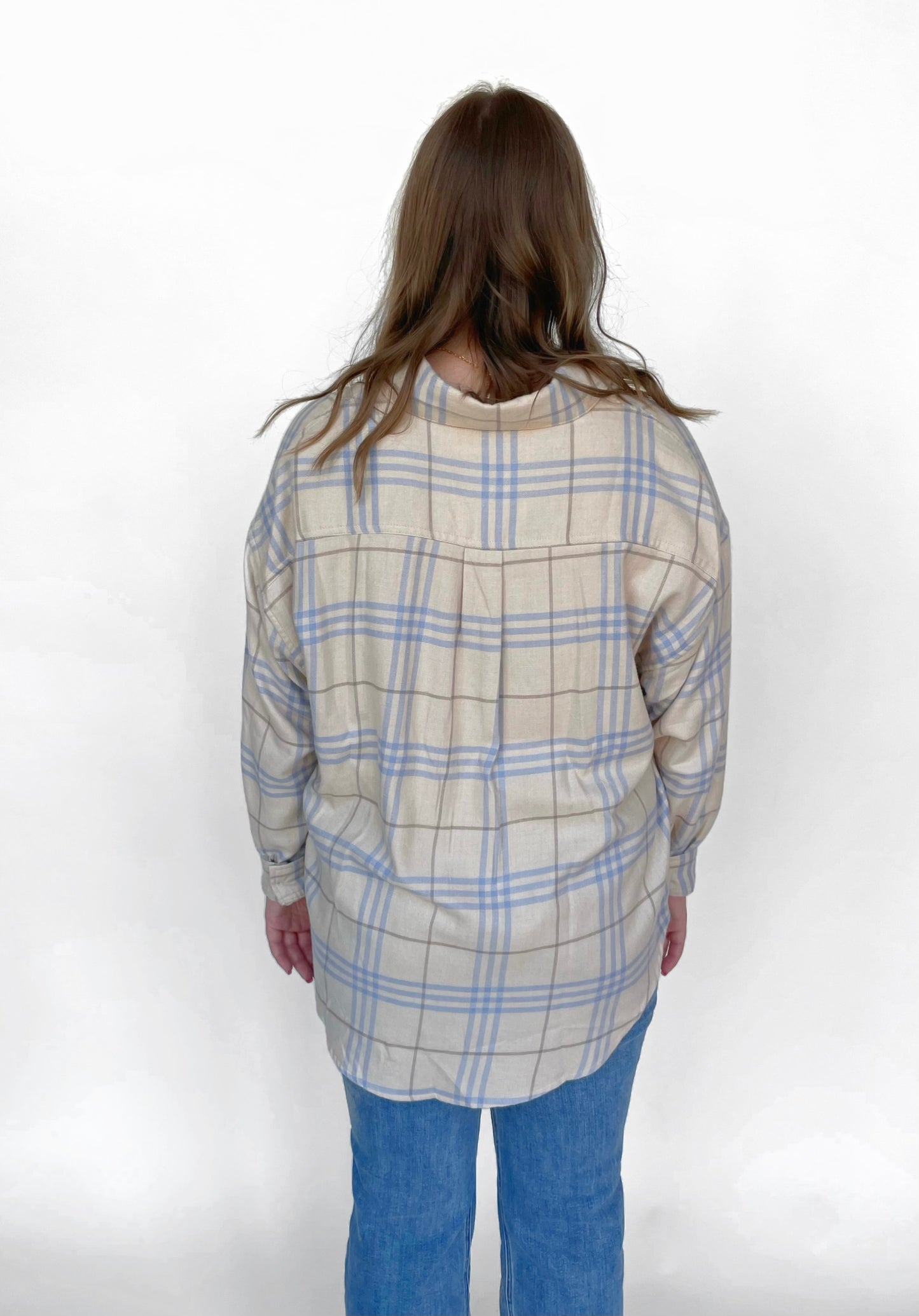 River Plaid Button Up