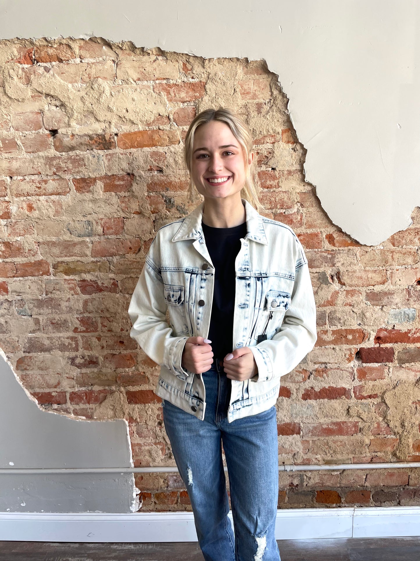 Gilda Acid Denim Jacket