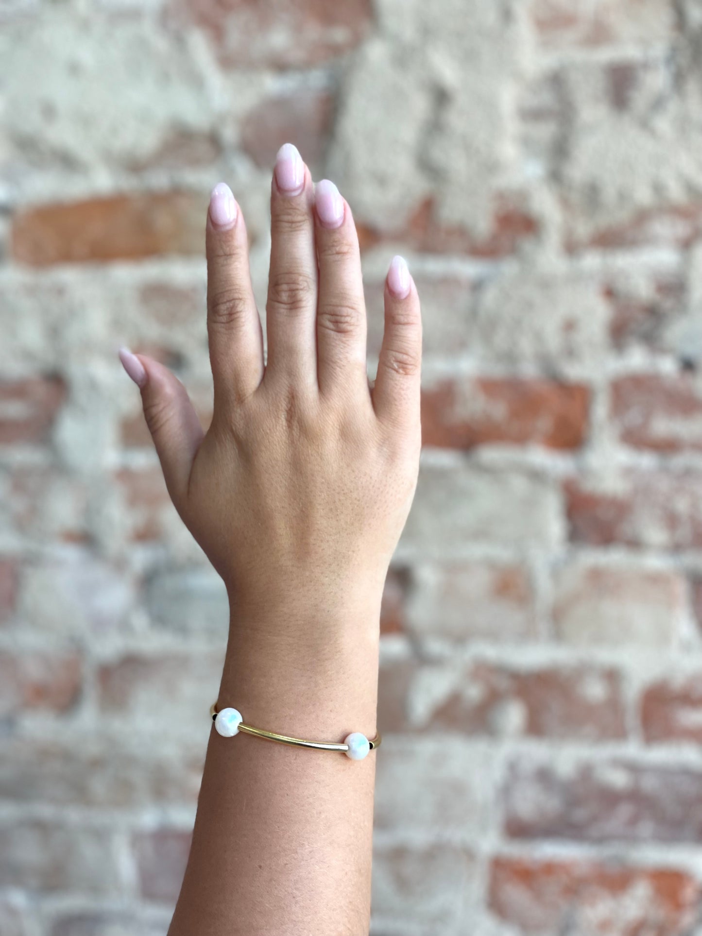 Island Girl Pearl Bangle