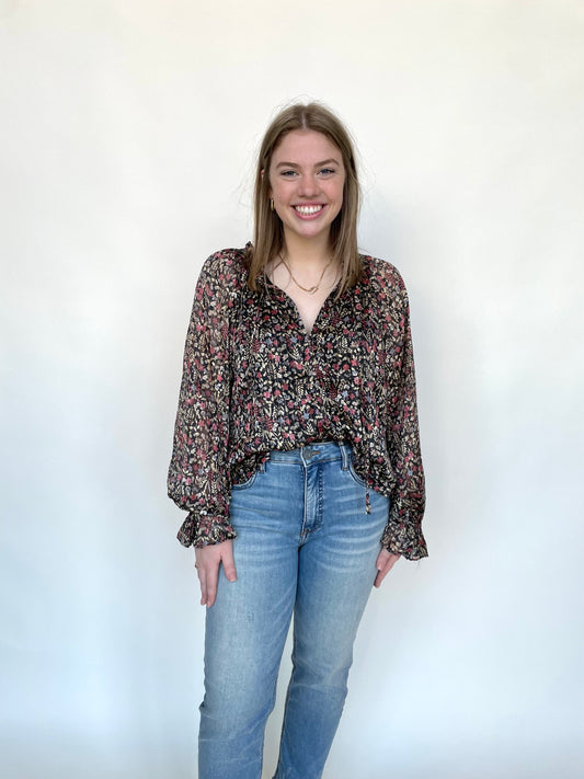 Harvest Flowers Blouse
