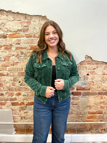 Emerald Crop Jacket