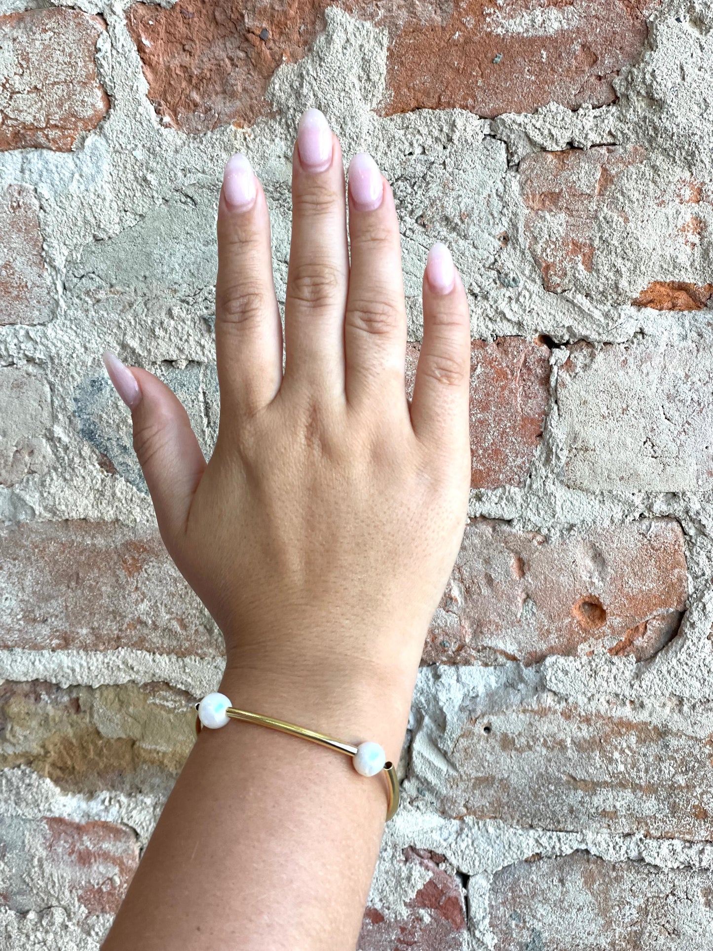 Island Girl Pearl Bangle
