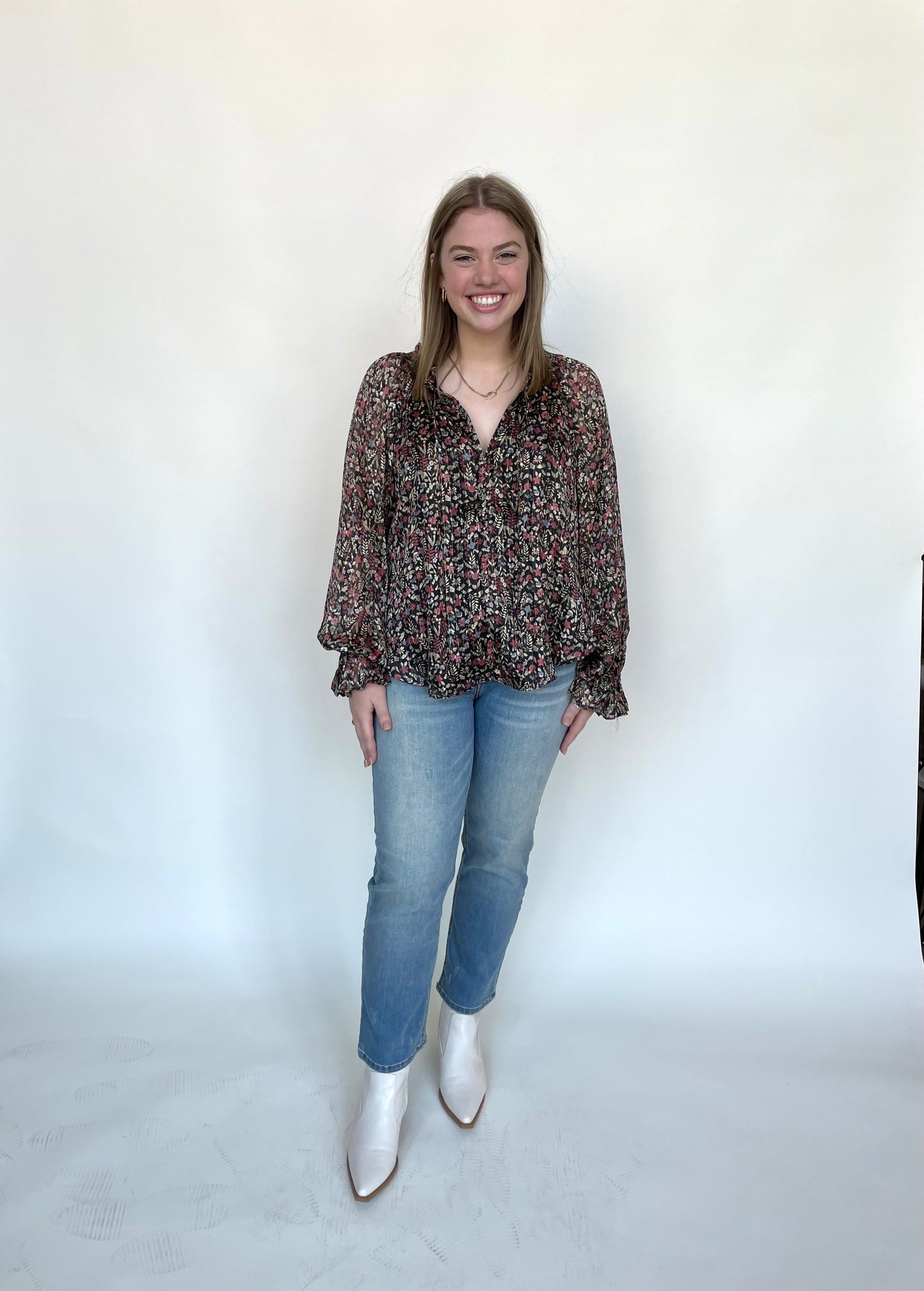 Harvest Flowers Blouse