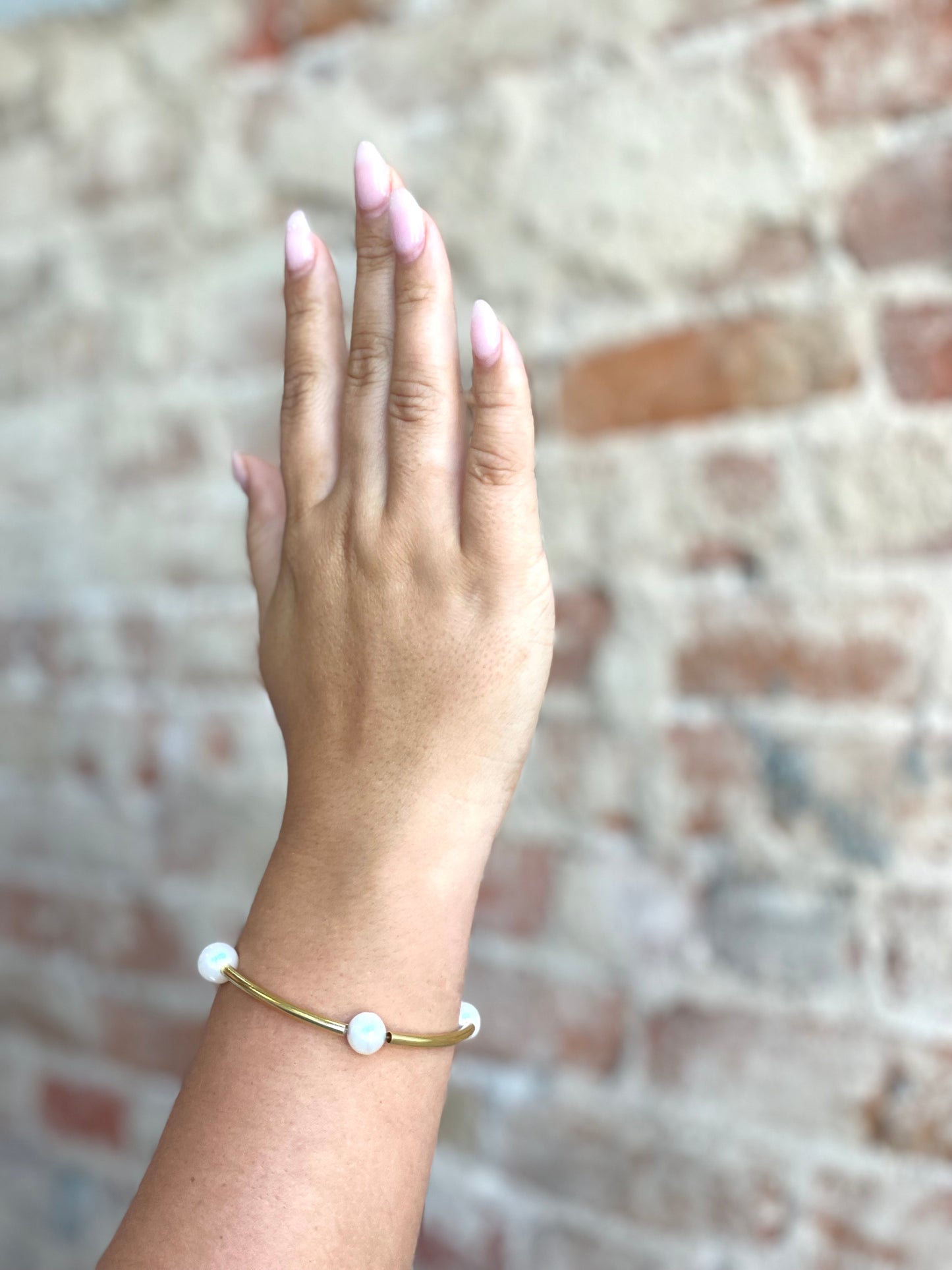 Island Girl Pearl Bangle