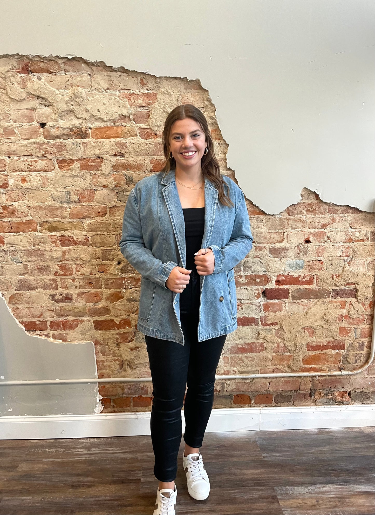 Texas Chic Denim Blazer