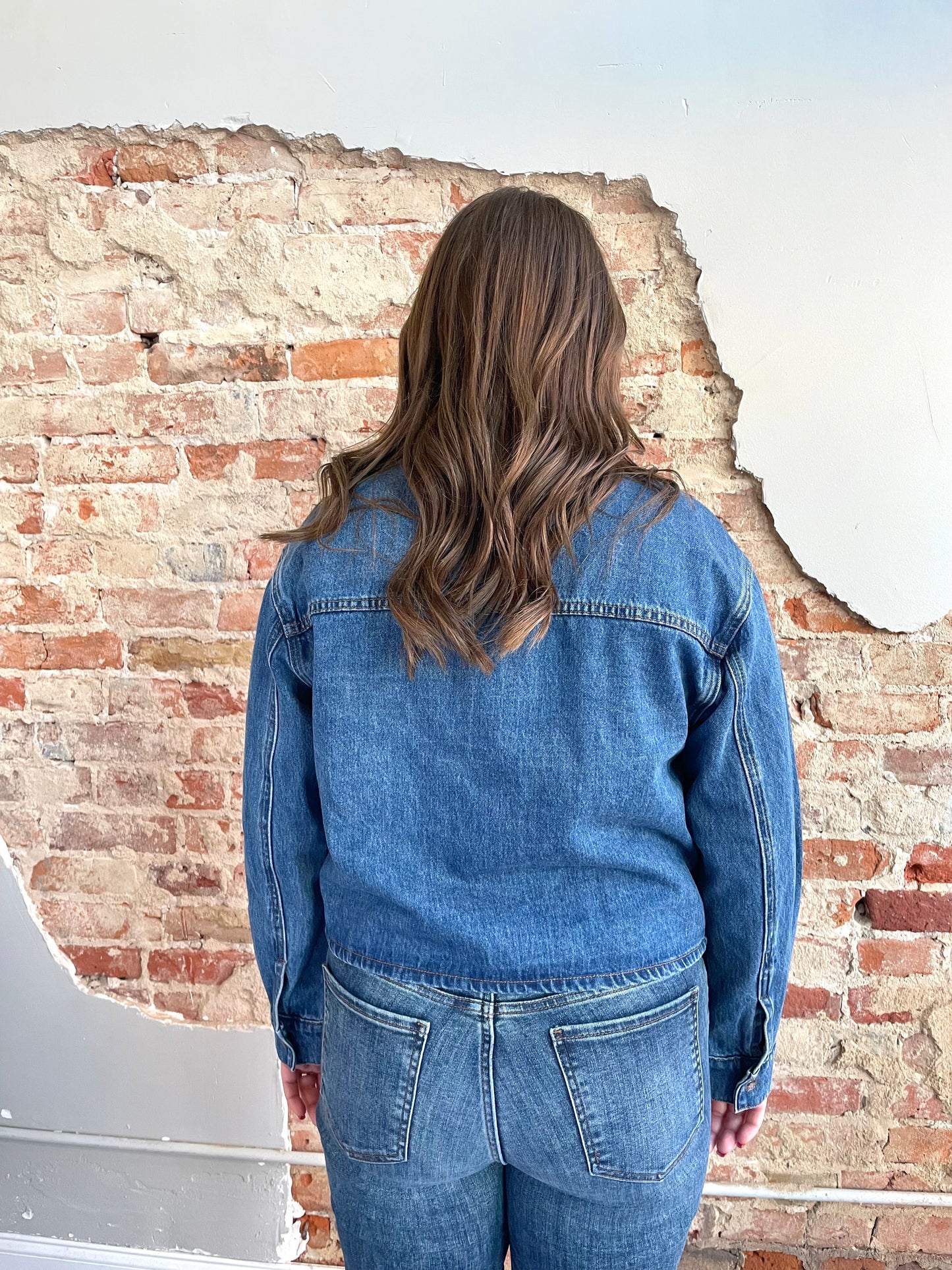 Billie Crop Denim Jacket