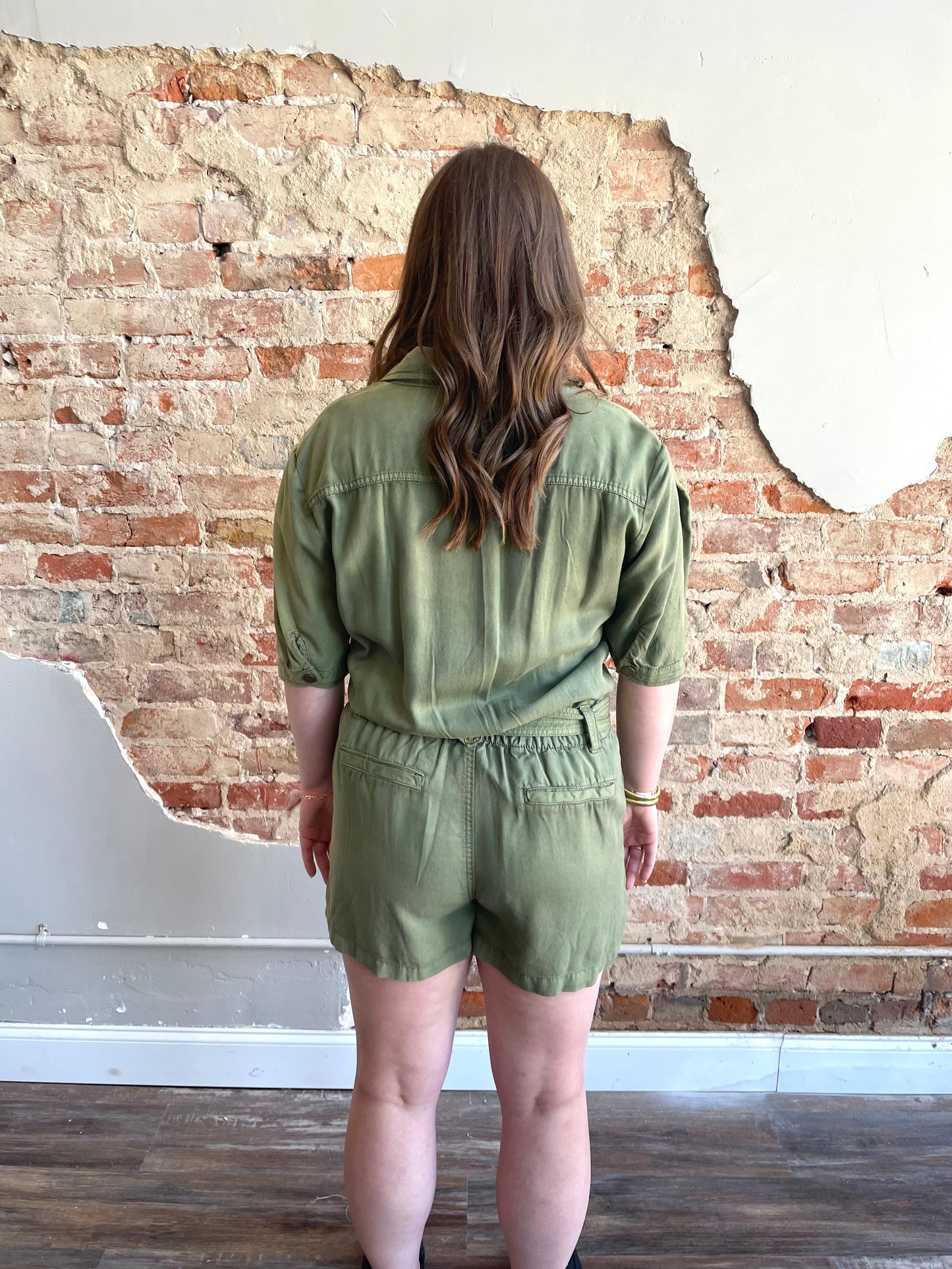 Green Days Romper