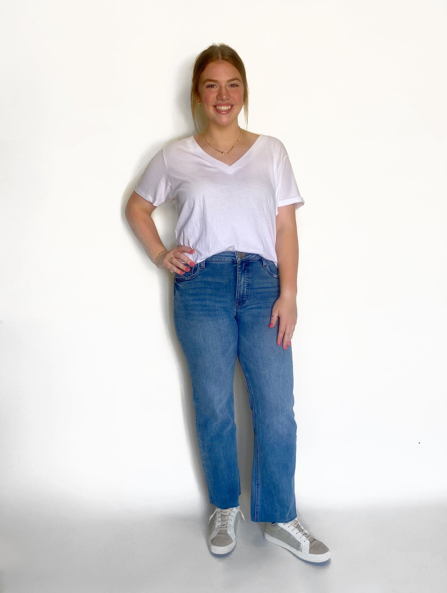 Back To The Basics White Tee